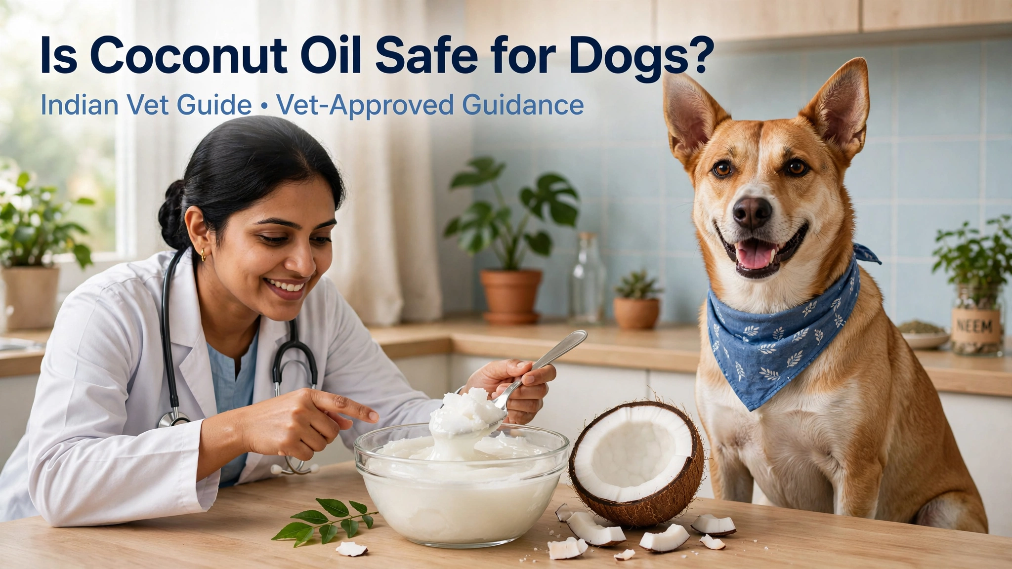 Is Coconut Oil Safe for Dogs? Indian Vet Guide