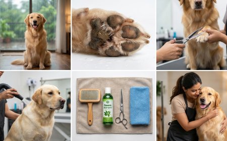 Professional Monsoon Grooming at Home: The 11-Step Deep Clean to Kill "Wet Dog Smell" & Fungus