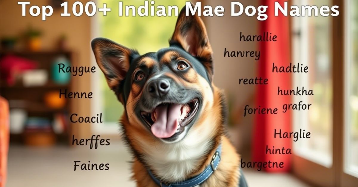 Indian Male Dog Names